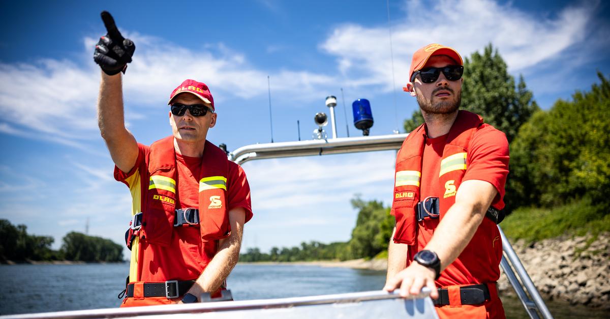 Badeunfälle am Rhein: DRLG-Lebensretter kämpfen gegen Zeit und Strömung