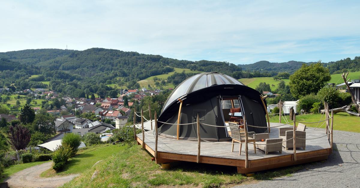 camping setje SWISS OUTDOOR Camping Tisch mit 4 Sthlen Set  120x60 cm Klapptisch +   SwissOutdoor