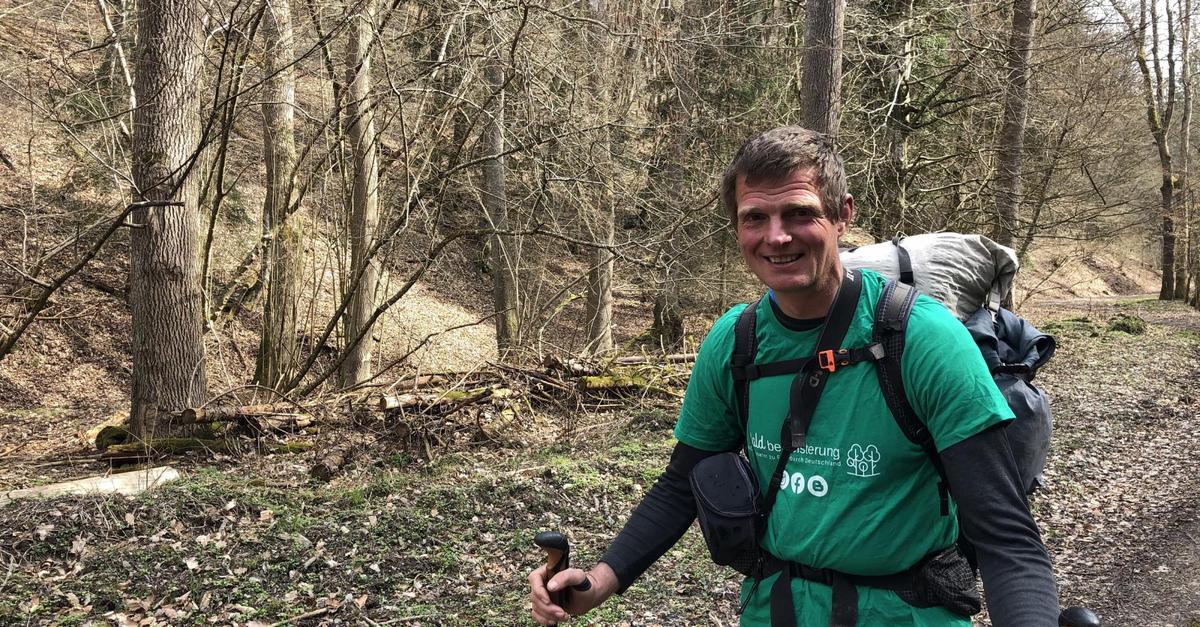 Der Waldwanderer kommt nach AlsbachHähnlein