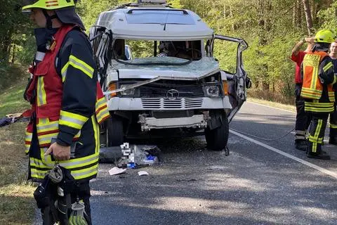 Postunfall Auf Der B26