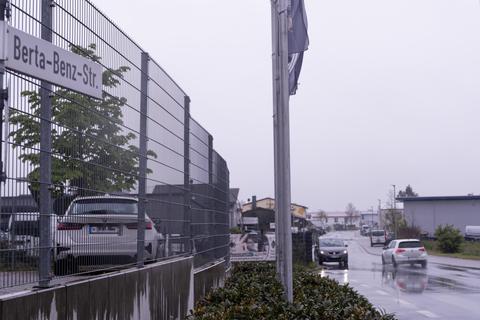 In der Berta-Benz-Straße in Bickenbach hätte die Gewerbeausstellung sein sollen. Leila Martin