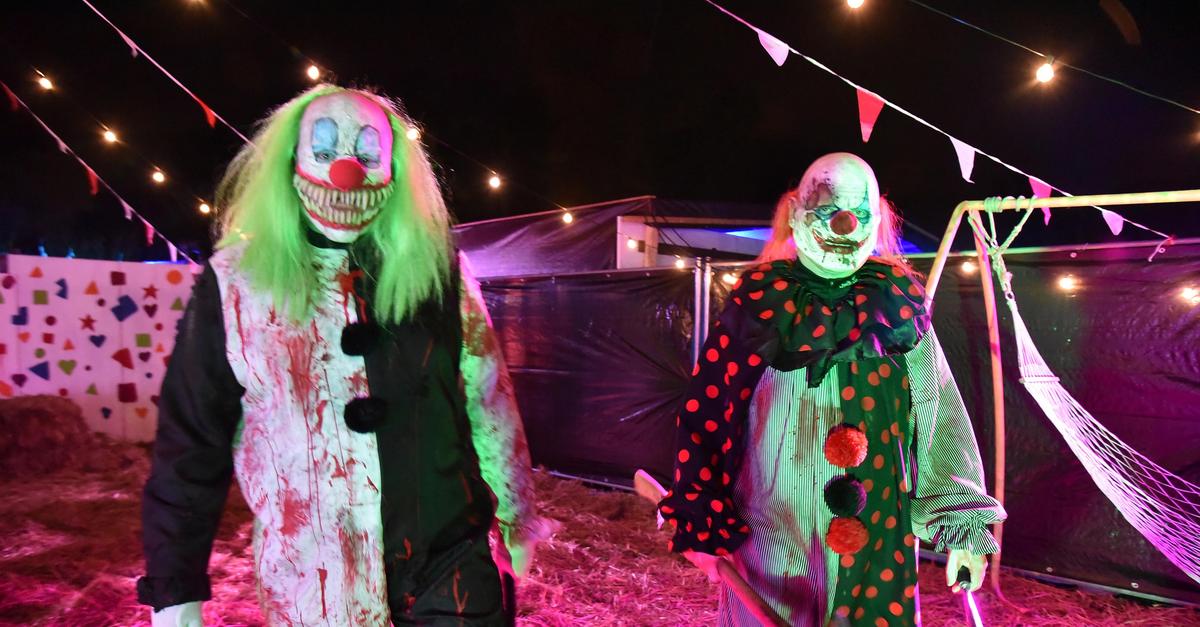 Halloween monsters from Alsbach thrill visitors in Dieburg