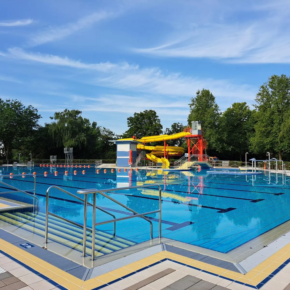 Freibad Griesheim vor der möglichen Schließung