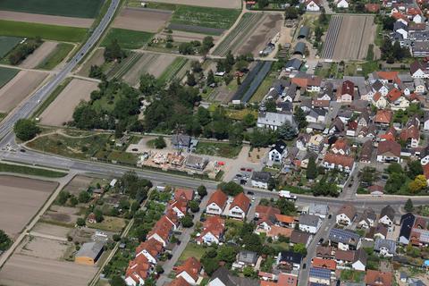 Nördlich der Lutherkirche wird eine Fläche am Pfützengässchen für eine Schule oder eine Kita reserviert. Foto: Stadt Griesheim