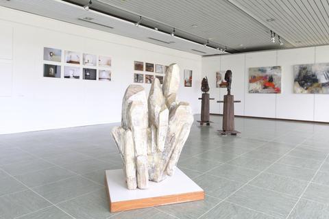 2018 zeigte Lothar Steckenreiter seine Arbeiten in Mörfelden-Walldorf. Archivfoto: Frank Möllenberg