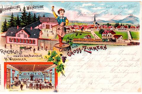 Als GroßZimmern eine Bahn hatte