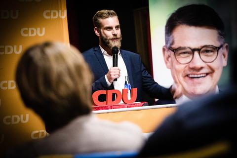 Maximilian Schimmel ist Landtagskandidat der CDU für den Wahlkreis 51.