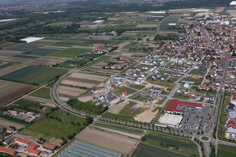 Das Wohngebiet Südwest in Griesheim aus der Luft. Im Kreis gibt es derzeit statistisch mehr Neubauten, als benötigt werden. Foto: Stadt Griesheim