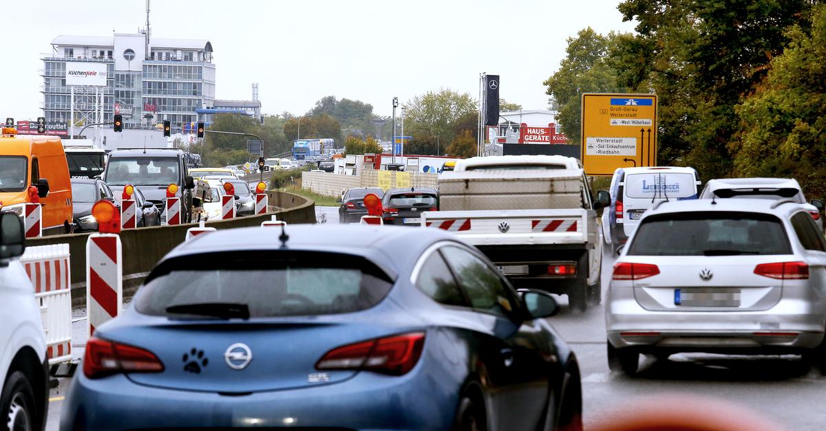 Stau durch A67-Sperrung: Der Pendler-Test zwischen Darmstadt und ...