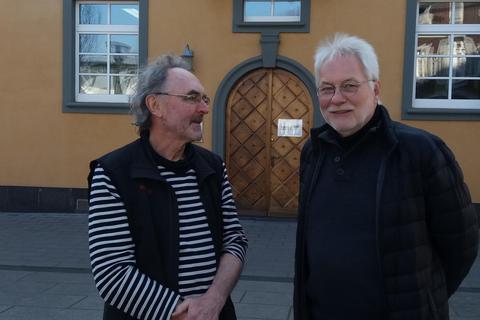 Rainer Schönenberg und Roland Maiwald, zwei Grüne der ersten Stunde, wollen in Zukunft kürzertreten. © Miriam Gartlgruber