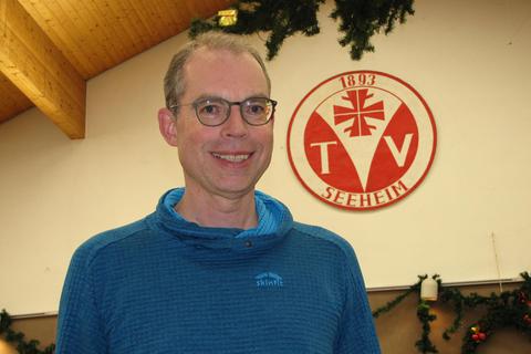 Christoph Meyer steht als Vorsitzender des Turnvereins Seeheim vor seiner ersten Wiederwahl. © Jürgen Buxmann