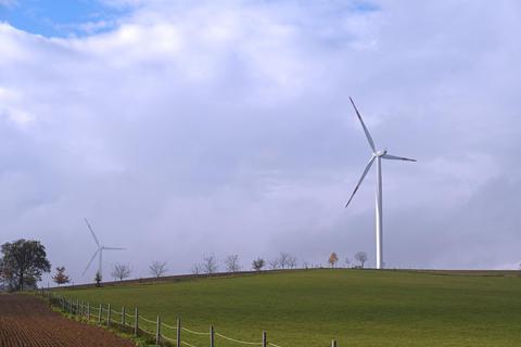 Windräder auf der Neutscher Höhe. Foto: Dirk Zengel