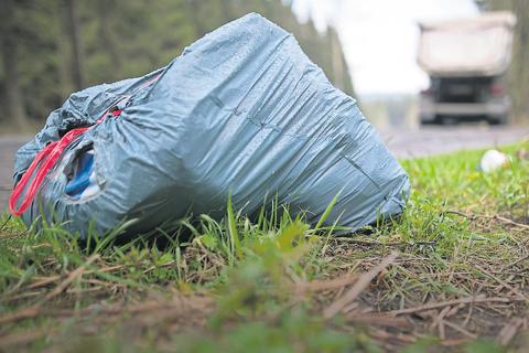 Am 30. September wird in Mühltal wieder Müll gesammelt. Symbolfoto: dpa