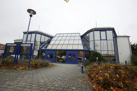 Die Kulturhalle in Münster würde im Falle eines Blackouts als Betreuungseinrichtung bereitstehen.