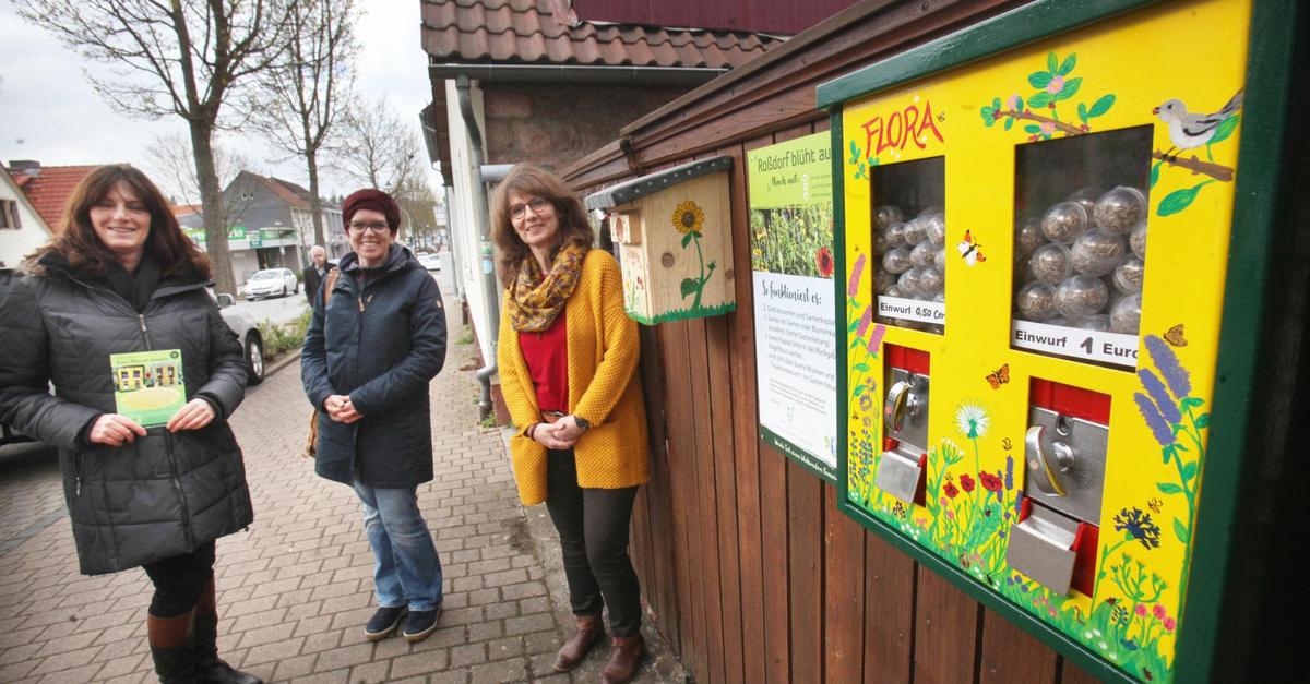 Blühwiesen aus dem Automaten in Roßdorf