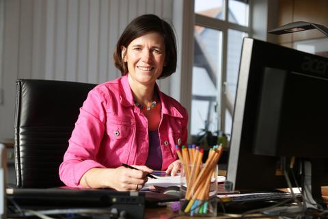 Christel Sprößler (SPD) ist seit 17 Jahren die Bürgermeisterin von Roßdorf. Sie stellt sich nun zum vierten Mal zur Wahl. Archivfoto: Guido Schiek