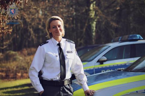 Polizeioberkommissarin Silke Hohenester ist neue Schutzfrau vor Ort in Otzberg und Schaafheim. Foto: Polizeipräsidium Südhessen