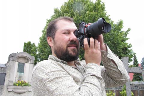 Bastian Werner bei ruhigem Wetter in Seeheim. Jürgen Buxmann