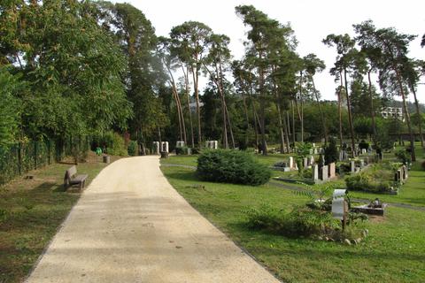 Neue Wege auf dem Seeheimer Waldfriedhof