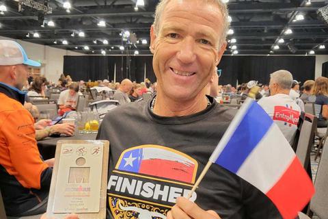 Gunter Volz hat sich als Triathlet des RSC Pedalo Weiterstadt für die Ironman-Weltmeisterschaft in Nizza qualifiziert. Foto: Stadt Weiterstadt