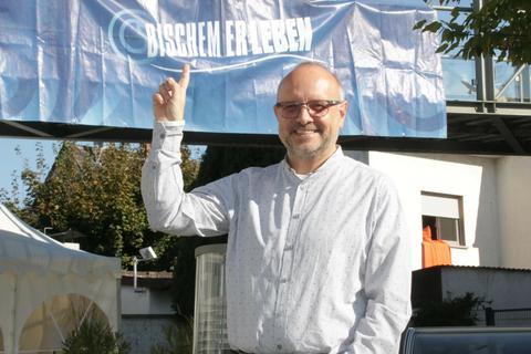 Sven Buschlinger, Vorsitzender des Ortsgewerbevereins Bischofsheim, ist zufrieden mit der Aktionsreihe „Heimat shoppen“, die auch unter dem Motto „Bischem erleben“ stand. Foto: Ralph Keim
