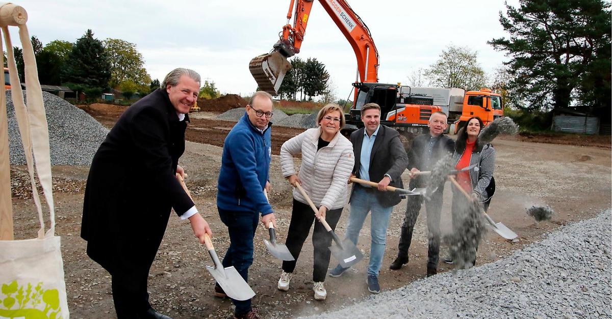 TegutSupermarkt in Bischofsheim nimmt Gestalt an