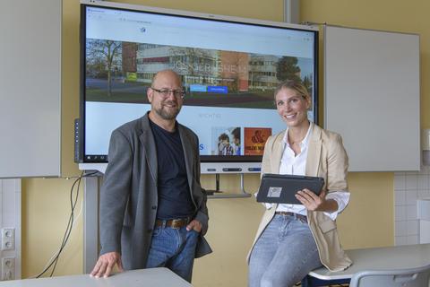 Gernsheim: Im Pilot-Unterricht in ein neues Zeitalter