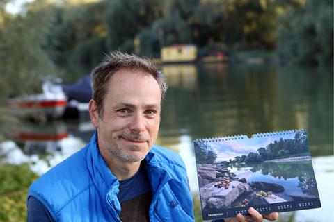 In Michael Arnolds Kalender finden sich vor allem Motive vom Altrheinufer. Foto: Ulrich von Mengden