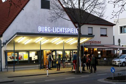 Das Kommunale Kino in Gustavsburg, 75 Jahre nachdem die Genehmigung zur Vorführung von Filmen erteilt wurde. Foto: Ulrich von Mengden