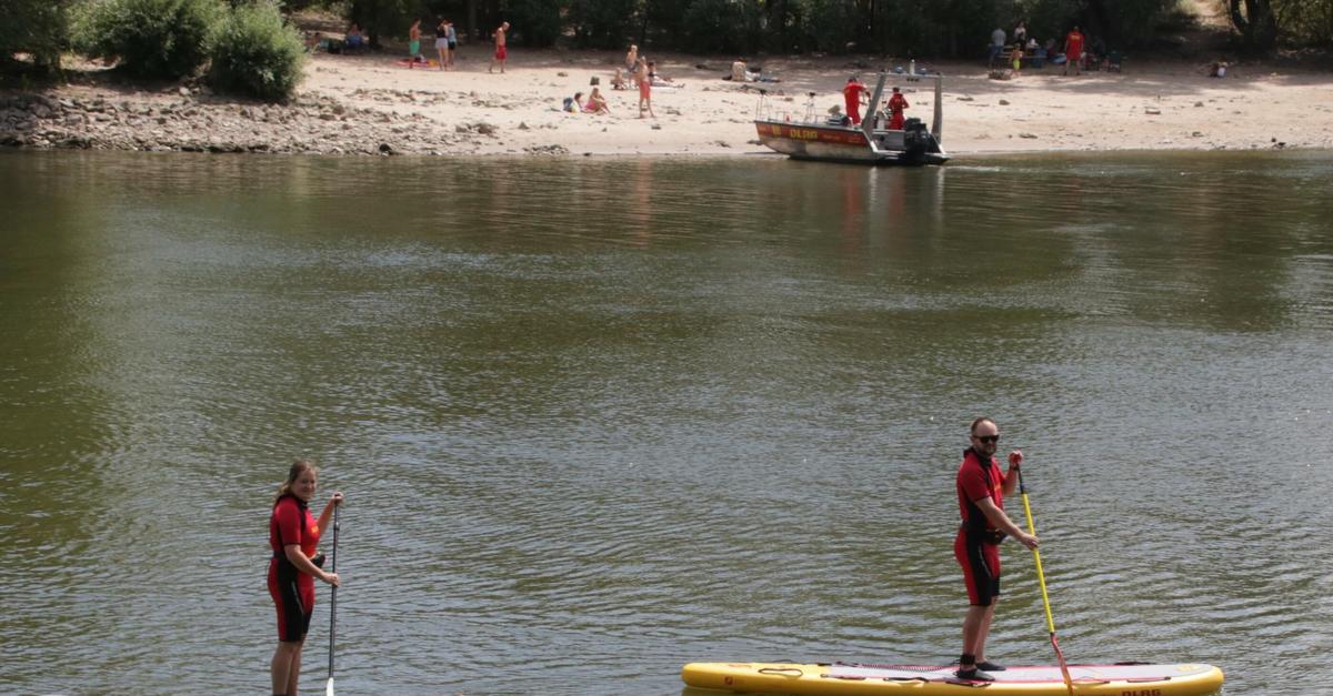 GinsheimGustavsburg Mit dem StandupPaddle auf Streife
