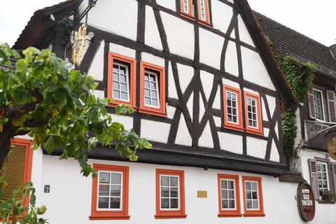 Die alte Schmiede an der Mainzer Straße wurde um 1470 erbaut. Samantha Pflug