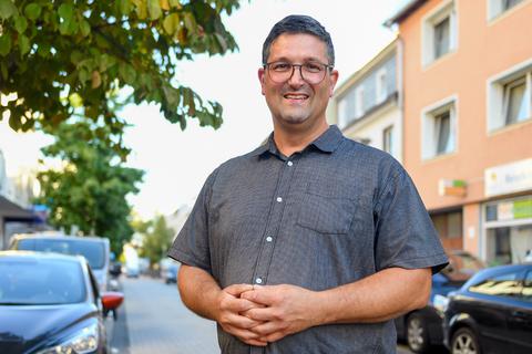 Jörg Rüddenklau (52) geht für die SPD ins Rennen ums Bürgermeisteramt in Groß-Gerau. Sein Ziel ist es, die Wahl zu gewinnen.
