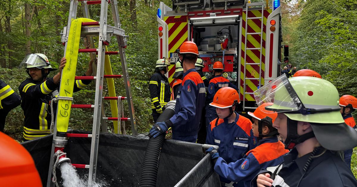Übung bei Groß-Gerauer Feuerwehr-Nachwuchs: Für den Ernstfall gerüstet