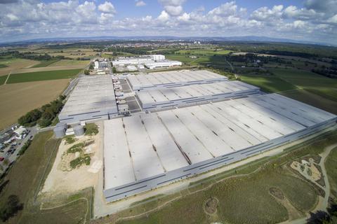 Wo einst die Südzucker-Fabrik war, gibt es nun 120 000 Quadratmeter Logistik- und Gewerbeflächen. Foto: Four Parx GmbH