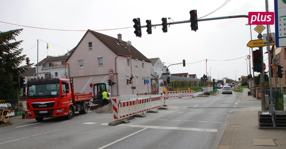 Bauarbeiten Auf Der B 44 In Berkach Sorgen Für Lange Staus