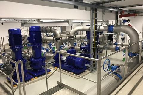 Um angesichts der Strompreise energieeffizienter zu sein, hat das Wasserwerk Gerauer Land neue Pumpen installiert. Foto: Wasserwerk