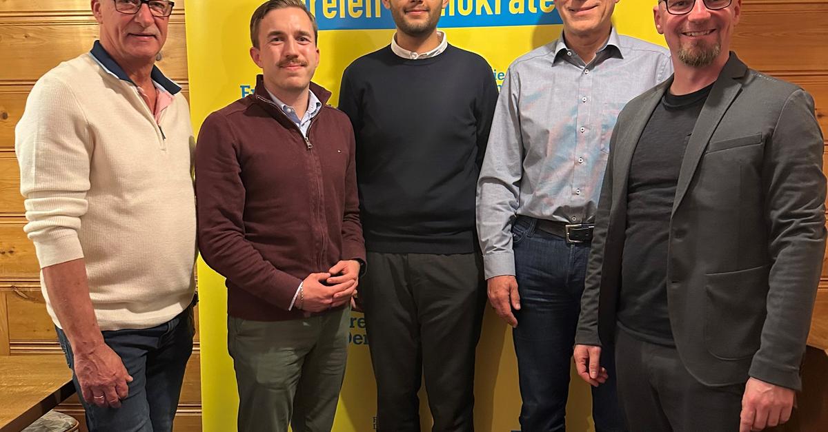 Carsten Röcken ist FDP-Spitzenkandidat für die nächstjährige Kommunalwahl