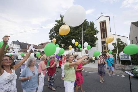 Für Jubiläumskonzert im Oktober rüht der Gesangverein „Eintracht“ Nauheim kräftig die Werbetrommel. Foto: Vollformat/Volker Dziemballa  Foto: Vollformat/Volker Dziemballa