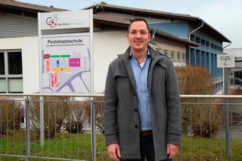 Christian Scherer ist neuer Schulleiter an der Pestalozzischule. Zuletzt leitete er die Nordschule Groß-Gerau. Foto: Michael Kapp 