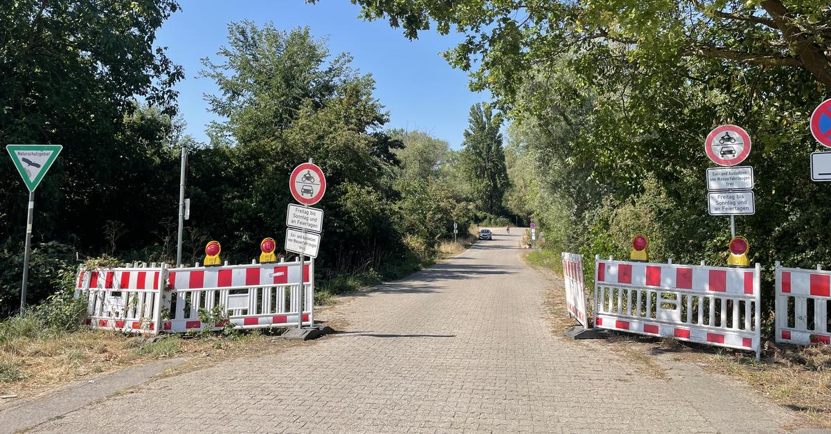 Der Biebesheimer Bürgermeister Rahner greift bei Badetourismus am Rhein ...