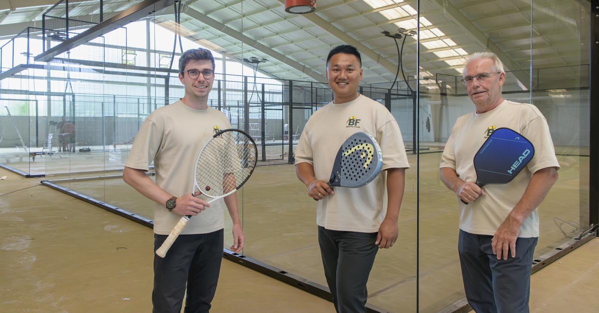 Padel und Pickleball: Firma bringt Trendsportarten ins Ried