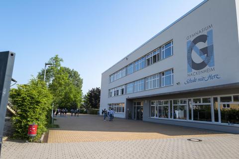 Am Nackenheimer Gymnasium waren die Anmeldezahlen in den fünften Klassen zuletzt zurückgegangen. Archivfoto: hbz/Stefan Sämmer