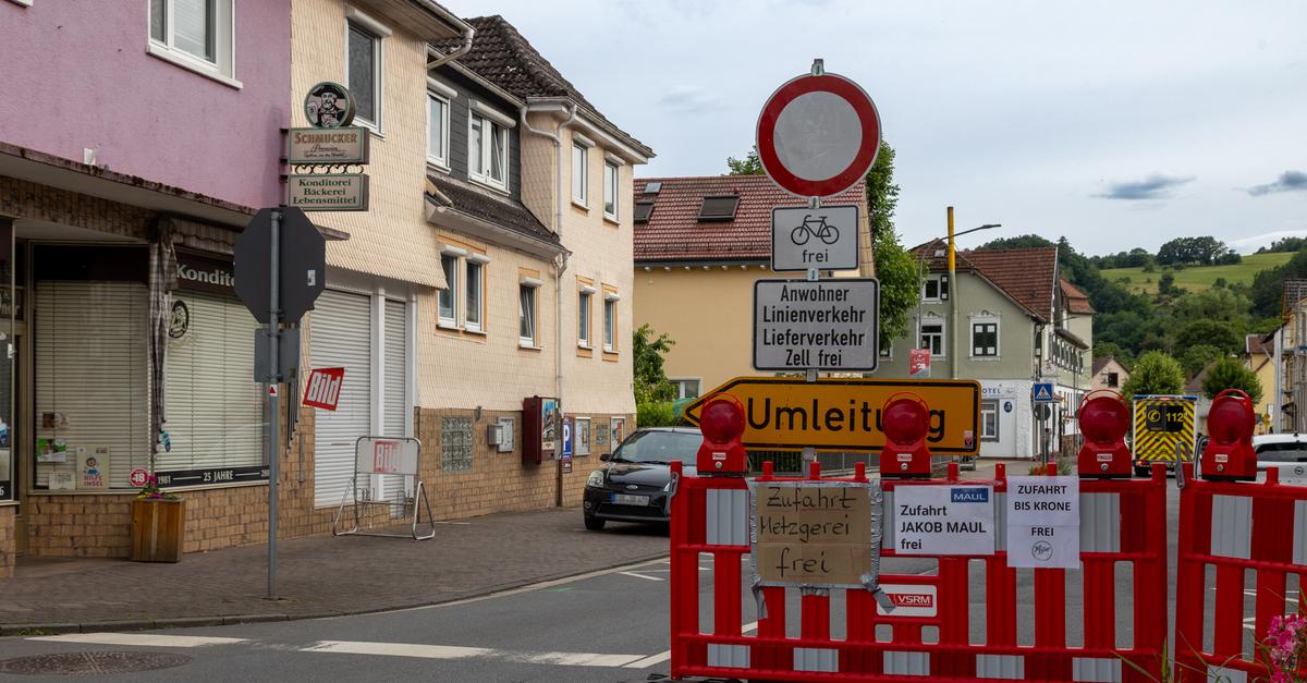 Zell Baustelle: Fahrbahnkonzept ändert sich, Abschluss bis Ferien geplant