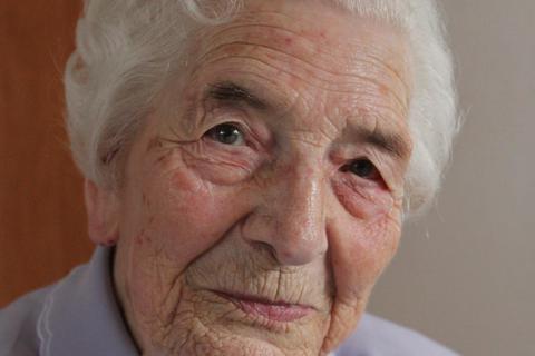 Anna Kühn wird am 3. Oktober 100 Jahre alt. Foto: Ernst Schmerker