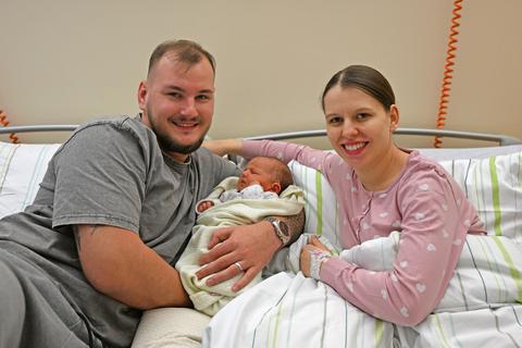 Malea Linn ist am 2.1. um 18.42 Uhr in Erbach im GZO auf die Welt gekommen - als zweites Baby des neuen Jahres.