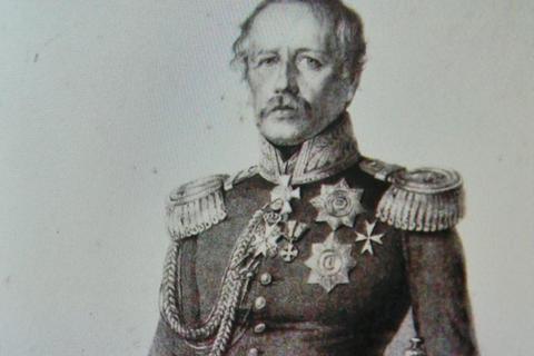 Dieses Porträt des Grafen Albert von Erbach-Fürstenau stammt aus dem Jahr 1847. Reproduktion: Michael Lang © 