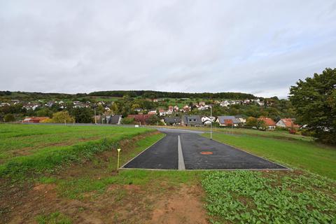 Das Neubaugebiet in Seckmauern wurde jetzt eingeweiht. Foto: Dirk Zengel