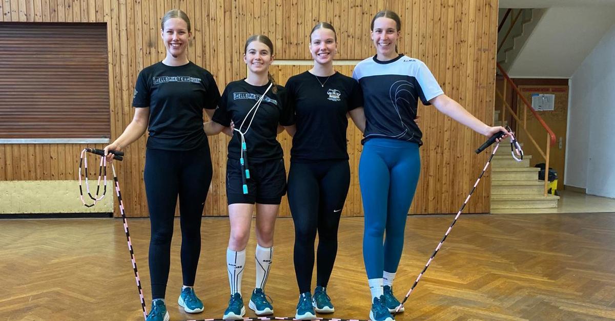 Rope Skipping: Höchster Quartett kämpft um EM-Medaillen in Oslo