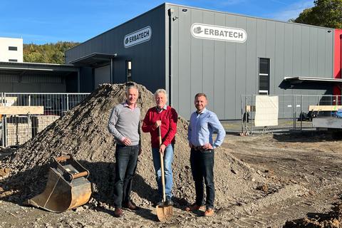 Odenwälder Firma Erbatech investiert in neue Montagehalle
