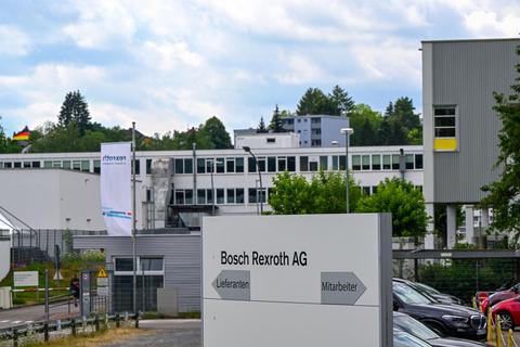 Bosch-Rexroth in Erbach steht angesichts der Ankündigung von Stellenstreichungen im Mittelpunkt von Arbeitnehmer-Protesten im Odenwaldkreis. Archivfoto: Dirk Zengel